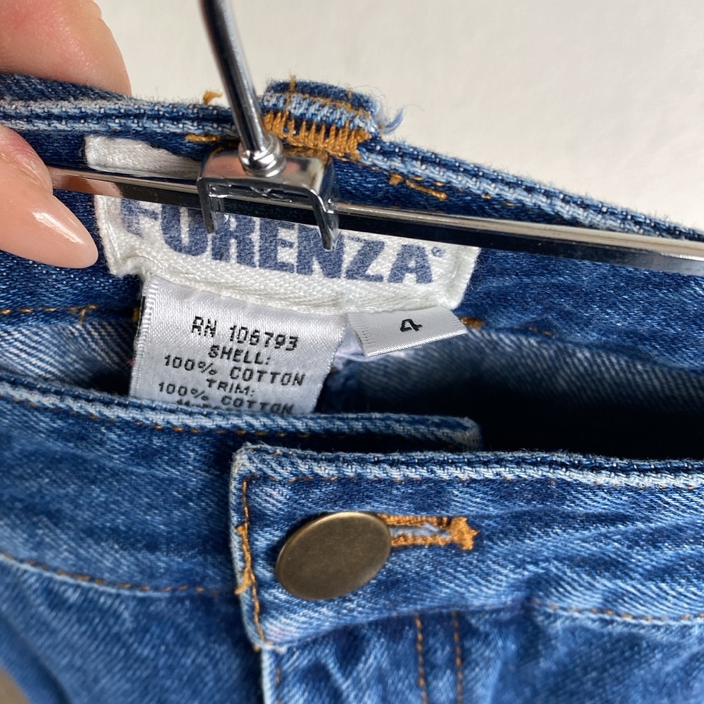 Vintage Forenza black corduroy detail jeans. - Picture 7 of 7
